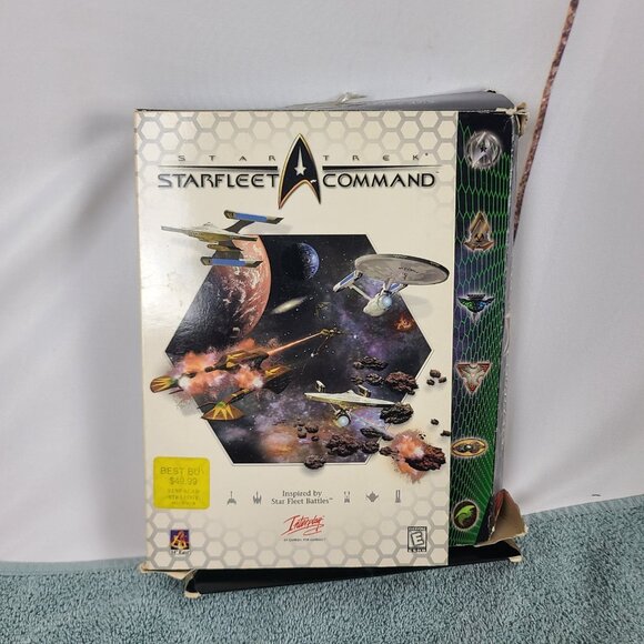 Star Trek Starfleet Command Big Box PC Video Game Complete w/ CD, Manuals, Guide - Picture 10 of 10